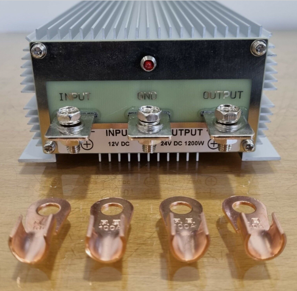 Водонепроницаемый DC-DC 12V для 24V 50A 1200W1